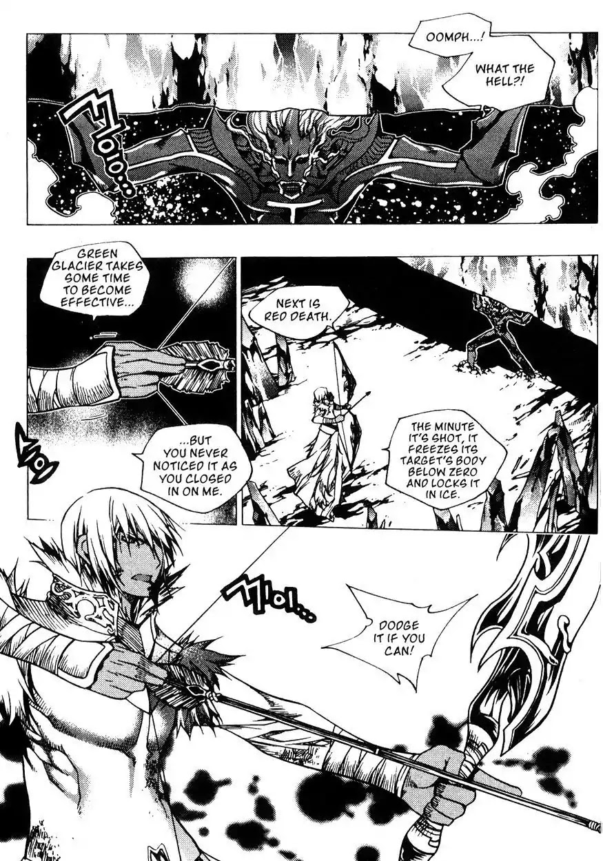 Chronicles of the Cursed Sword Chapter 22.87 page 34 - Vol.22 Chapter 87: Ice Arrows