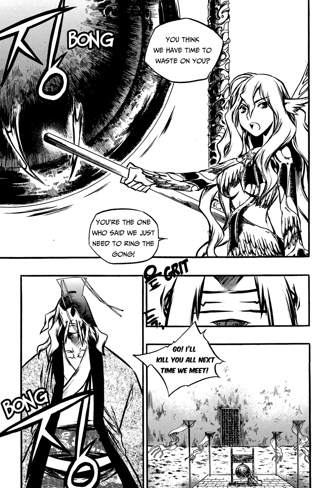 Chronicles of the Cursed Sword Chapter 27.104 page 28 - Vol.27 Chapter 104: The Gong