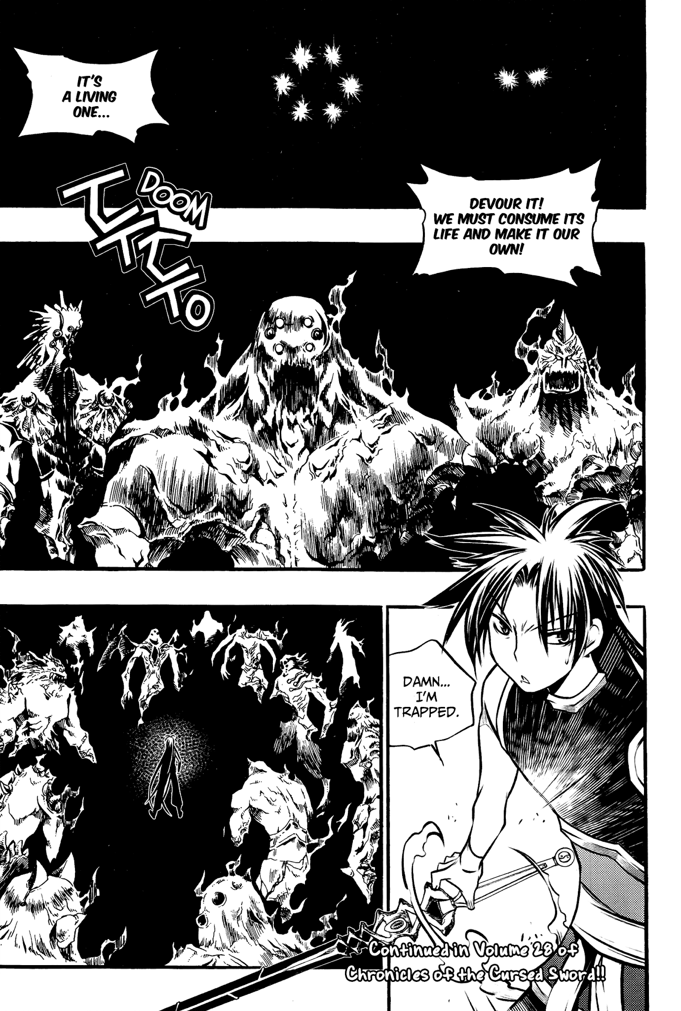 Chronicles of the Cursed Sword Chapter 27.106 page 32 - Vol.27 Chapter 106: The Devourer