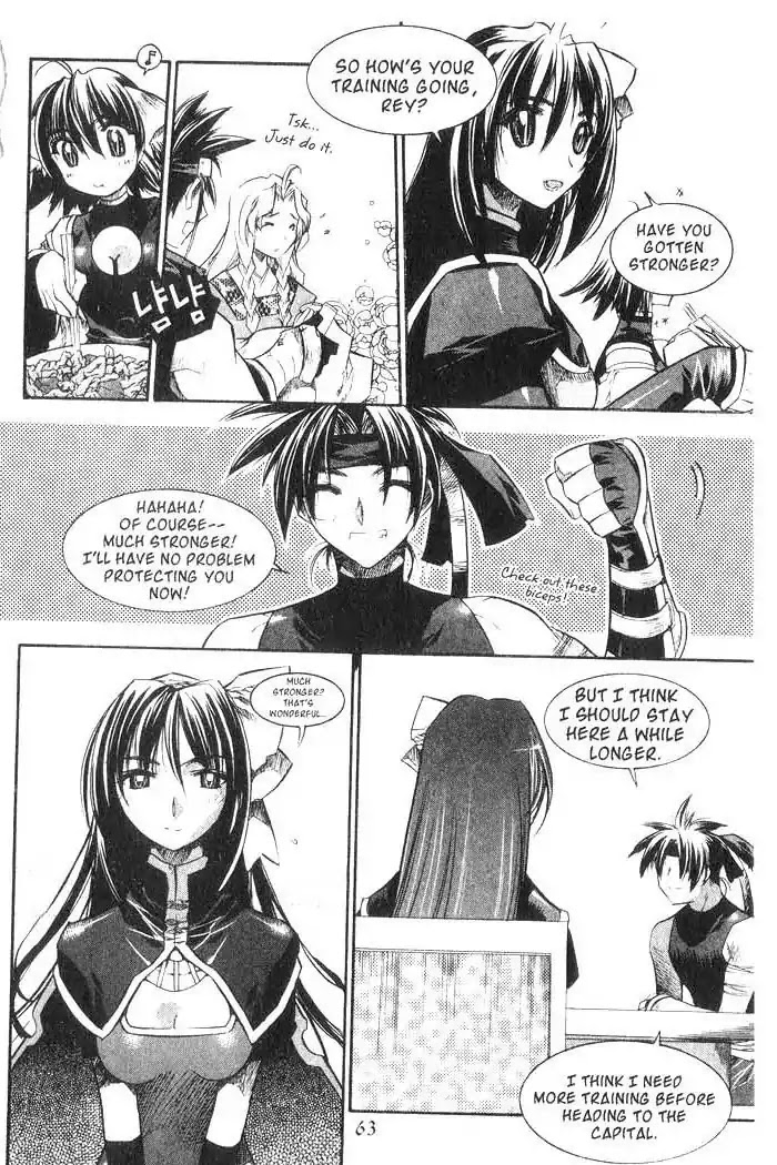 Chronicles of the Cursed Sword Chapter 8.33 page 15 - Vol.8 Chapter 33: Reunited, Only to Part