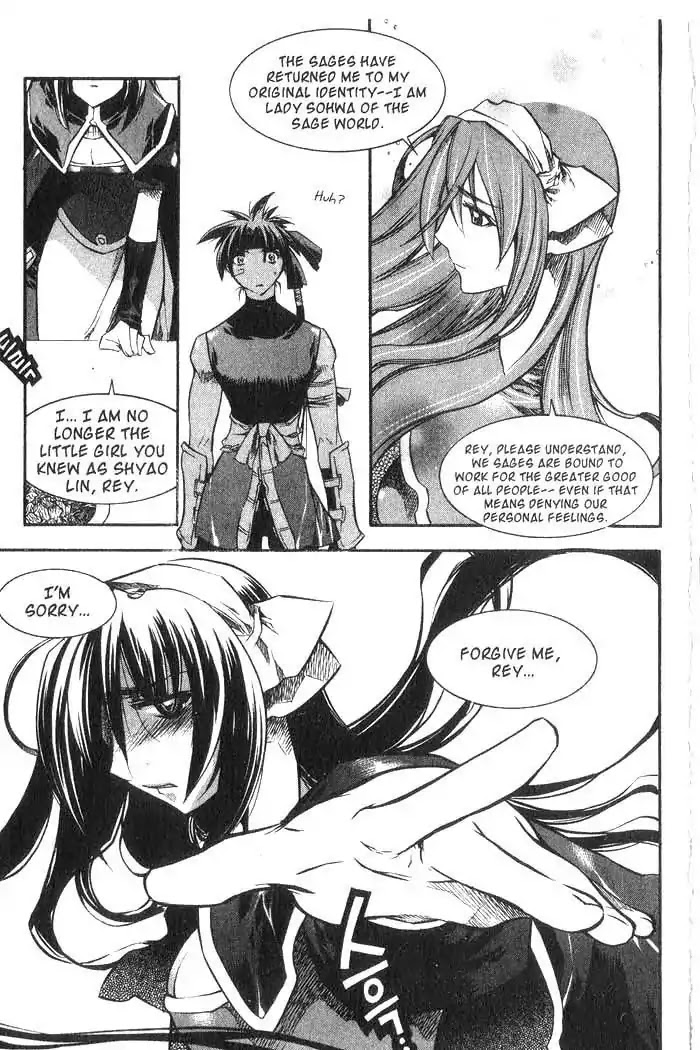 Chronicles of the Cursed Sword Chapter 8.33 page 22 - Vol.8 Chapter 33: Reunited, Only to Part