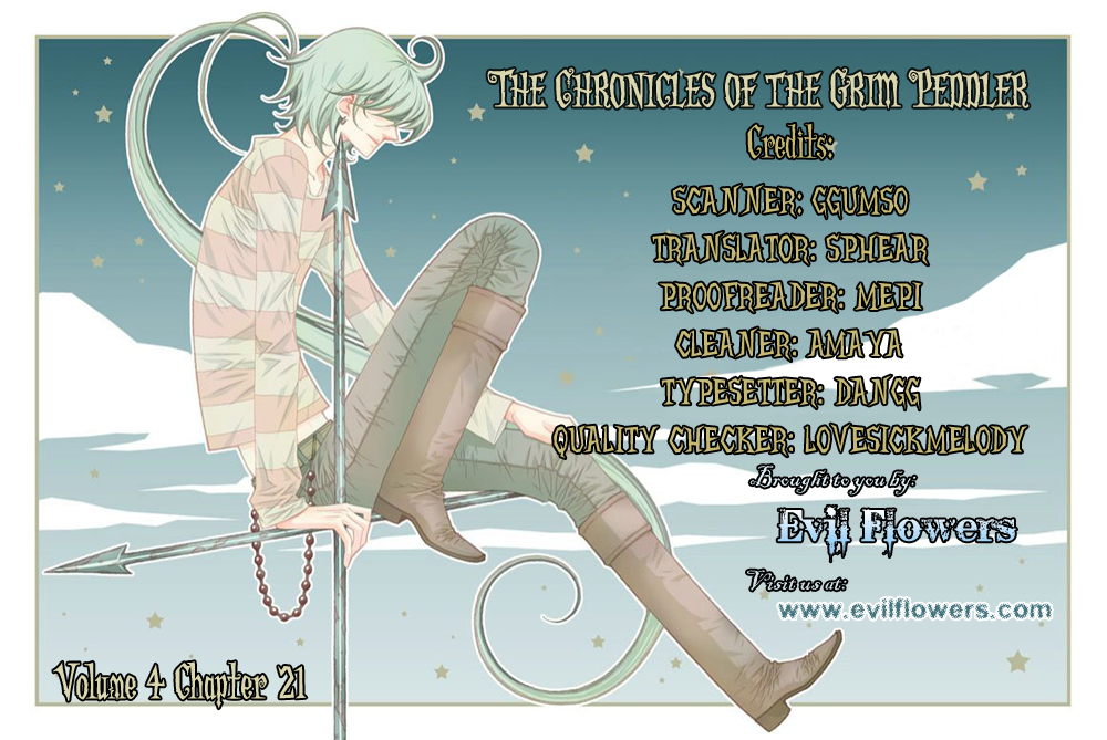 Chronicles of the Grim Peddler Chapter 21 page 1 - Chapter 21: Rapunzel Part Two