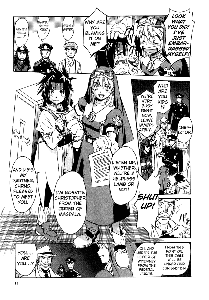 Chrono Crusade Chapter 1 page 14 - Chapter 1: Her Name is Sister Rosette