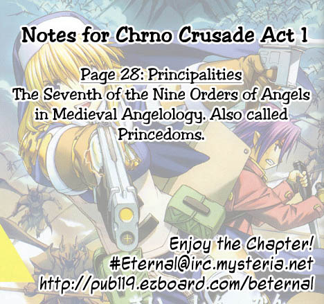 Chrono Crusade Chapter 1 page 2 - Chapter 1: Her Name is Sister Rosette