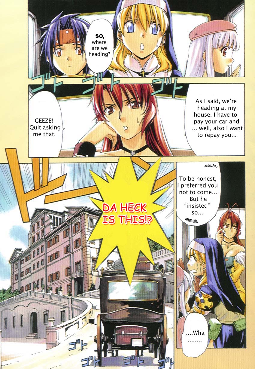 Chrono Crusade Chapter 18 page 1 - Chapter 18: Determination at the Banquet