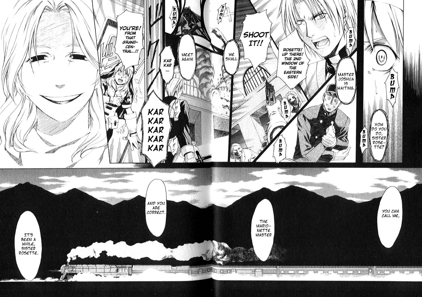 Chrono Crusade Chapter 19 page 12 - Chapter 19: Marionette Train 1