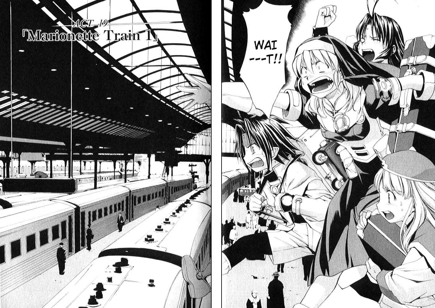 Chrono Crusade Chapter 19 page 2 - Chapter 19: Marionette Train 1
