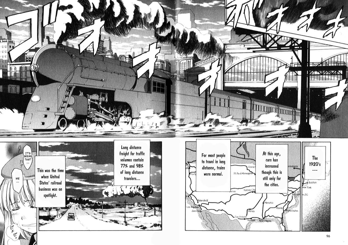 Chrono Crusade Chapter 19 page 3 - Chapter 19: Marionette Train 1