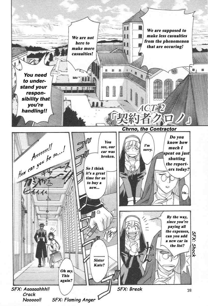 Chrono Crusade Chapter 2 page 2 - Chapter 2: Chrono, the Contractor