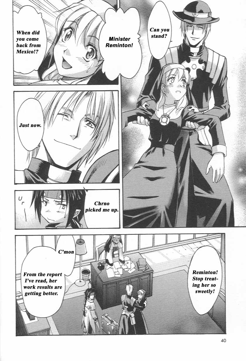 Chrono Crusade Chapter 2 page 4 - Chapter 2: Chrono, the Contractor