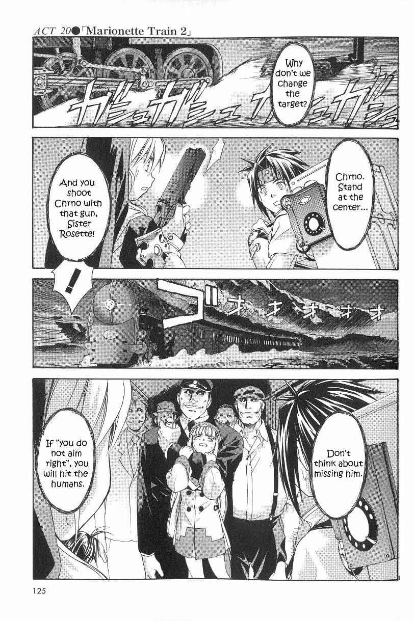 Chrono Crusade Chapter 20 page 1 - Chapter 20: Marionette Train 2