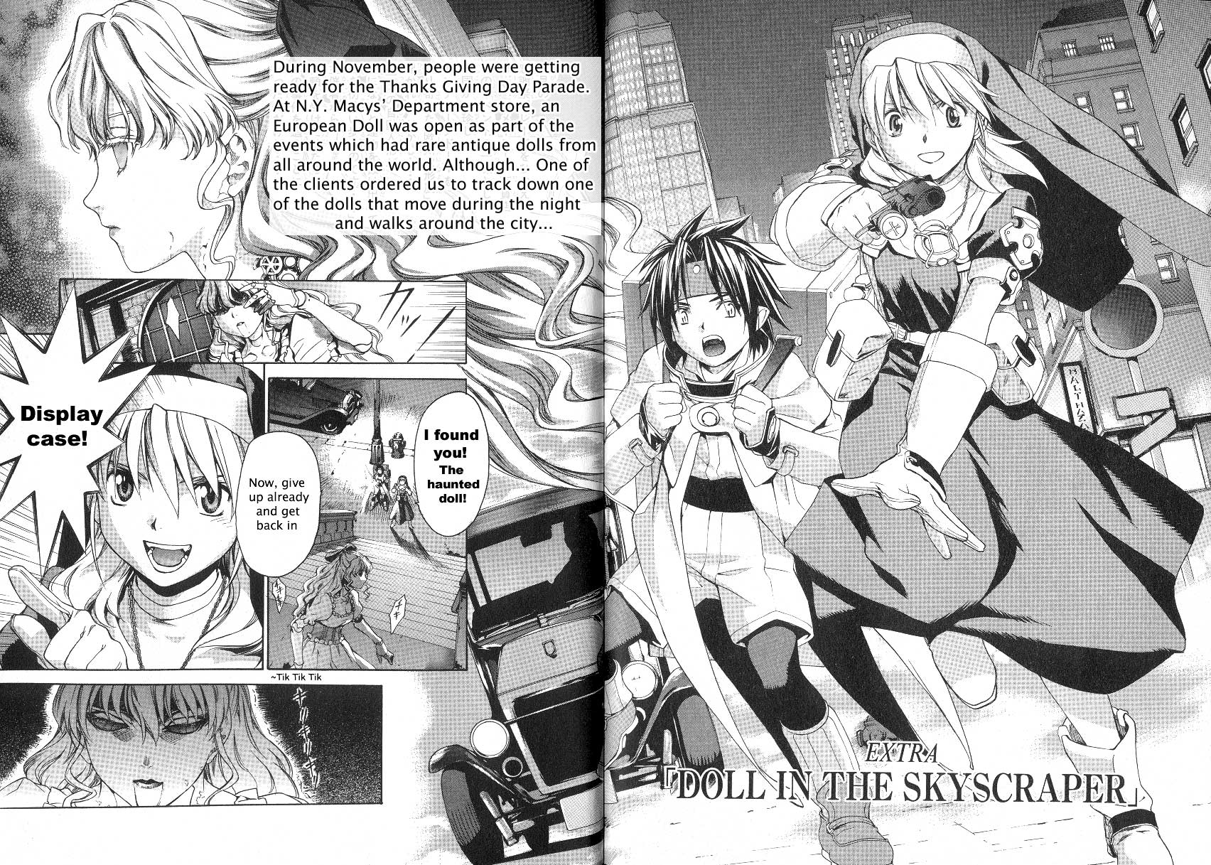 Chrono Crusade Chapter 21.5 page 1 - Chapter 21.5: Doll in the Skyscraper