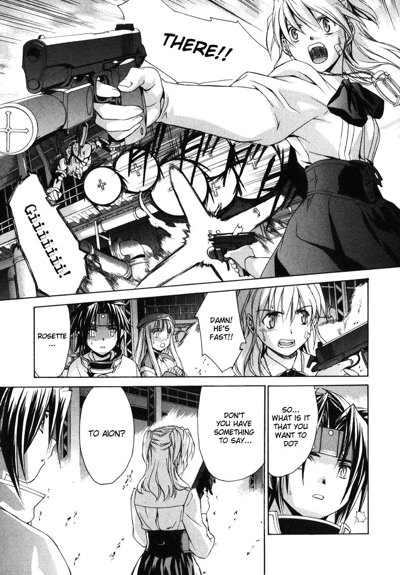 Chrono Crusade Chapter 23 page 19 - Chapter 23: Inside the Chaos, the Reaching Sound