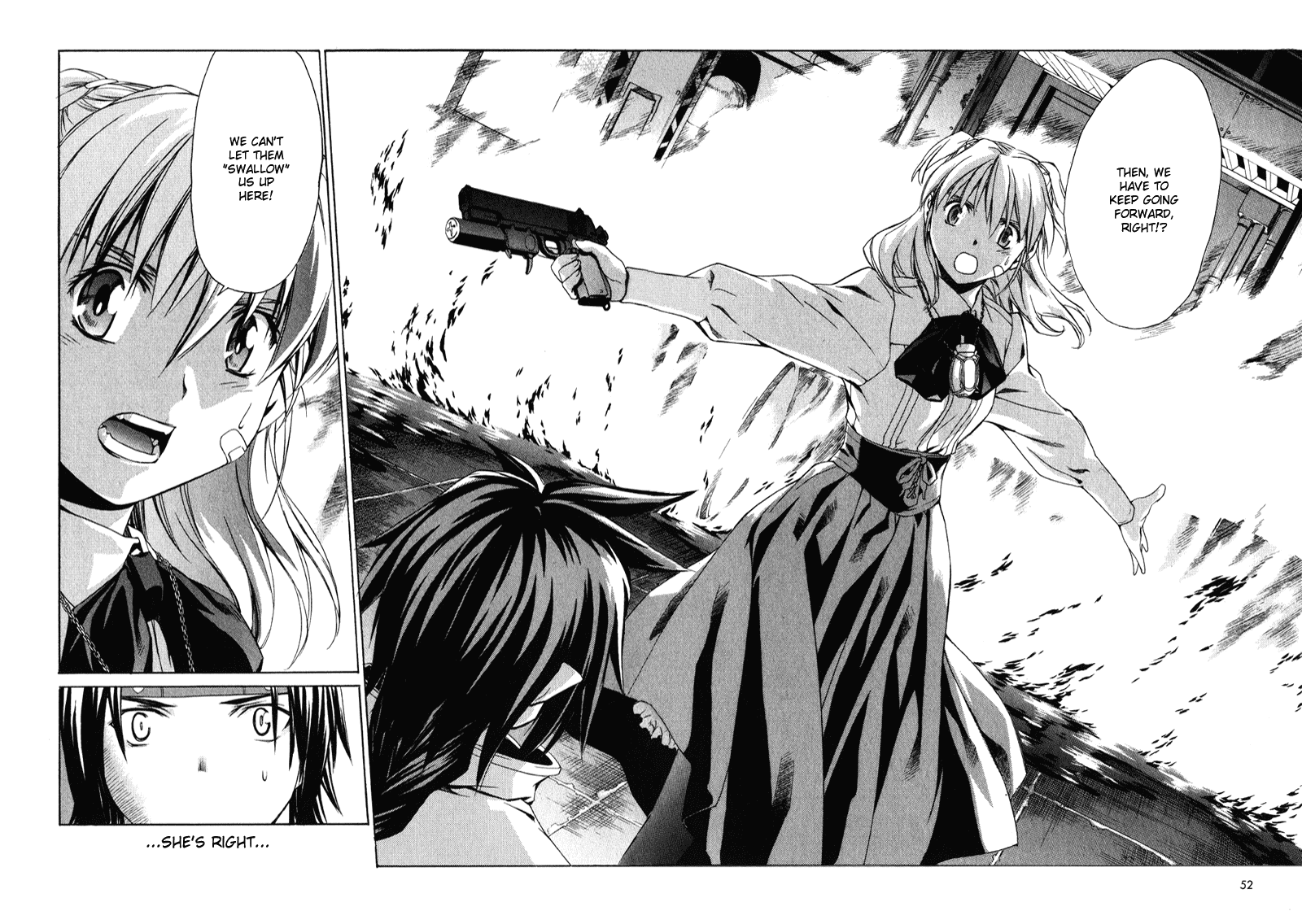 Chrono Crusade Chapter 23 page 20 - Chapter 23: Inside the Chaos, the Reaching Sound