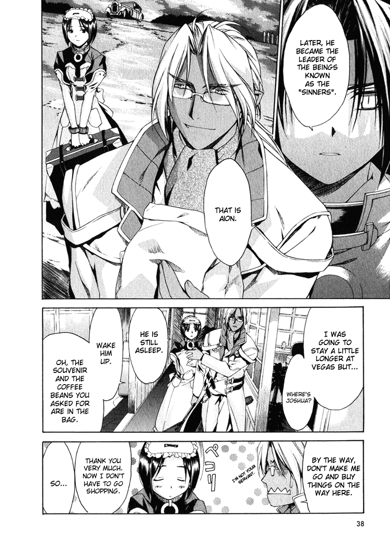 Chrono Crusade Chapter 23 page 7 - Chapter 23: Inside the Chaos, the Reaching Sound