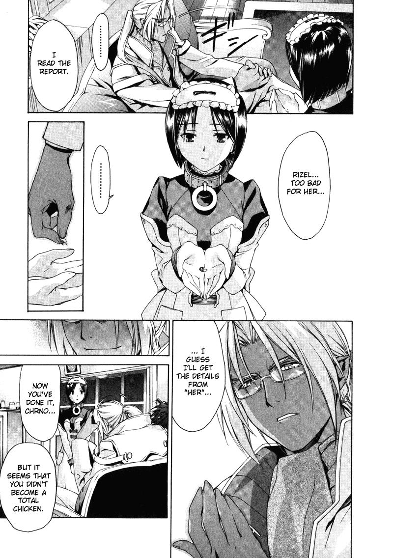 Chrono Crusade Chapter 23 page 8 - Chapter 23: Inside the Chaos, the Reaching Sound