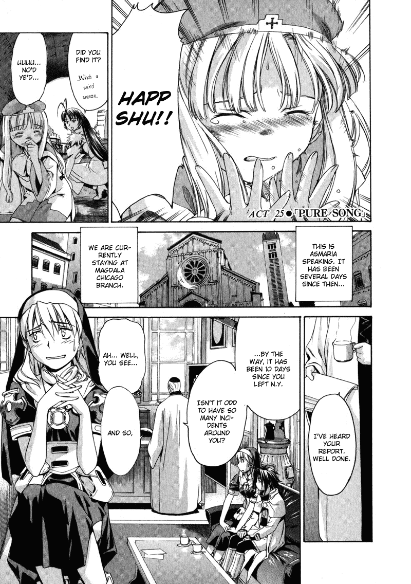 Chrono Crusade Chapter 25 page 1 - Chapter 25: Pure Song