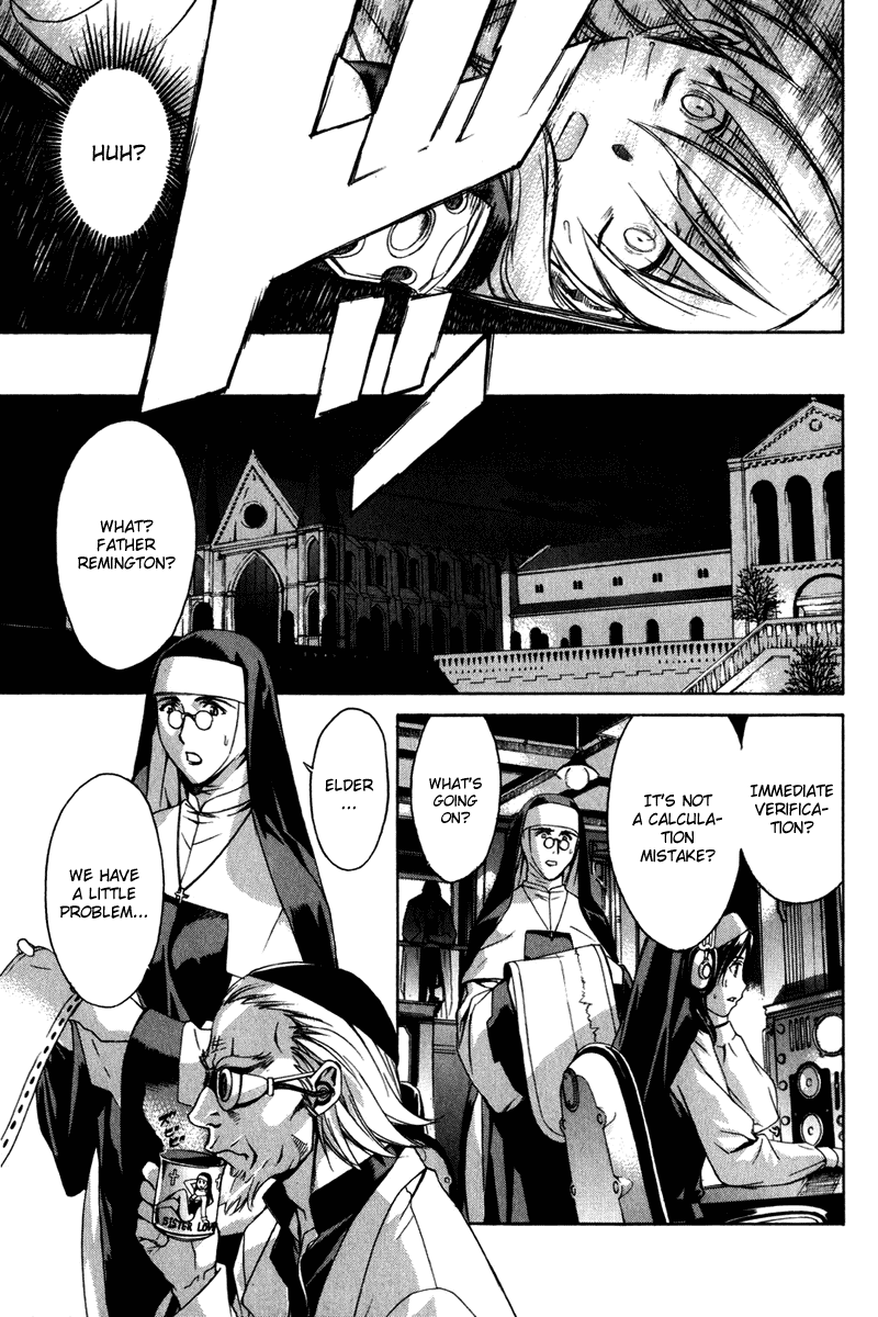 Chrono Crusade Chapter 30 page 15 - Chapter 30: Woken from a Nightmare, by an Alarm Clock Devil