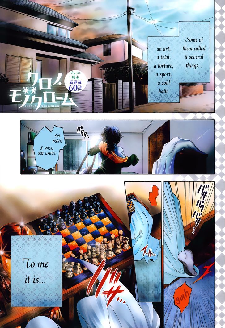 Chrono Monochrome Chapter 1 page 2 - Chapter 1 : The King and the Turk