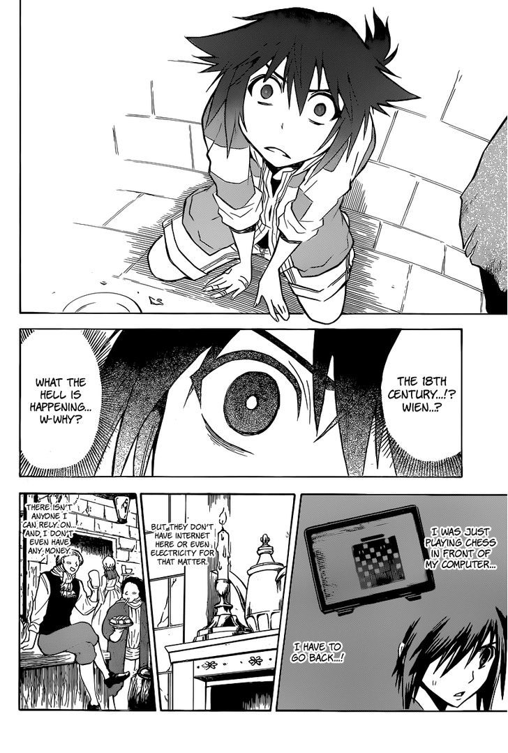 Chrono Monochrome Chapter 2 page 16 - Chapter 2 : Chess from the future