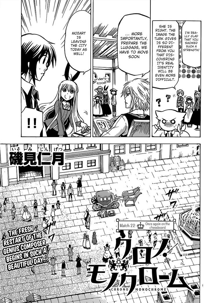 Chrono Monochrome Chapter 22 page 5 - Chapter 22 : Once Again On The Chessboard