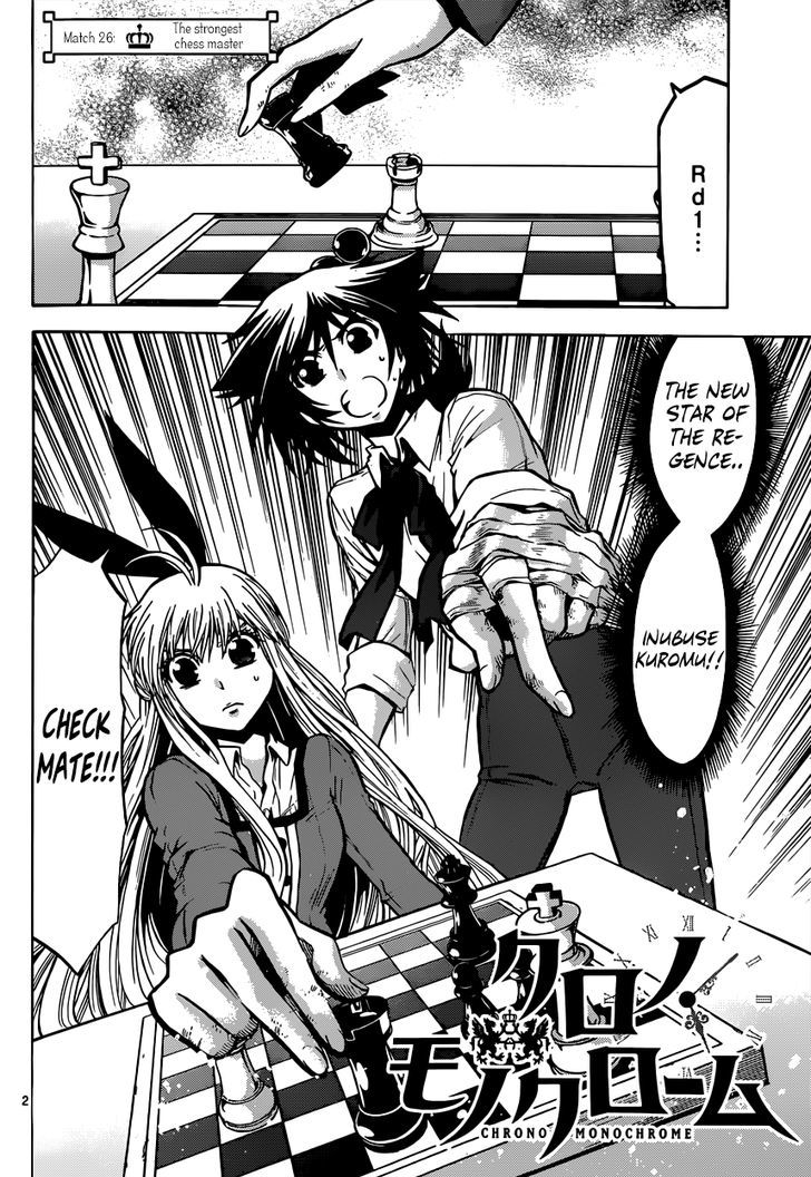 Chrono Monochrome Chapter 26 page 2 - Chapter 26 : The Strongest Chess Master