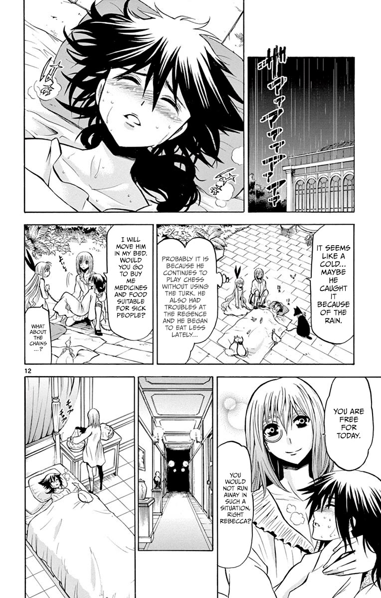 Chrono Monochrome Chapter 32 page 12 - Chapter 32: The Secret Agreement in The Lord Room
