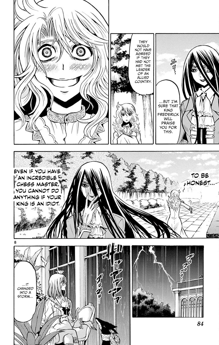 Chrono Monochrome Chapter 32 page 8 - Chapter 32: The Secret Agreement in The Lord Room