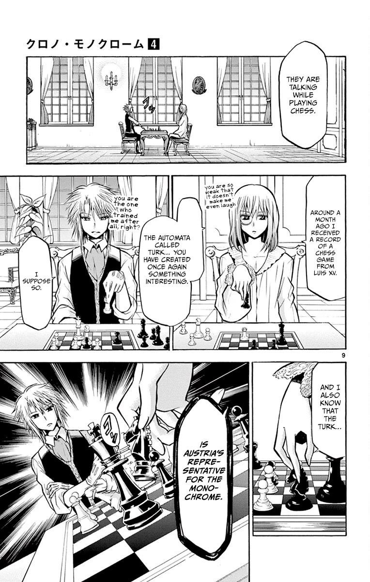 Chrono Monochrome Chapter 33 page 9 - Chapter 33: Francisca