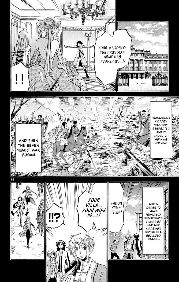 Chrono Monochrome Chapter 35 page 14 - Chapter 35: The Flames of Resentment
