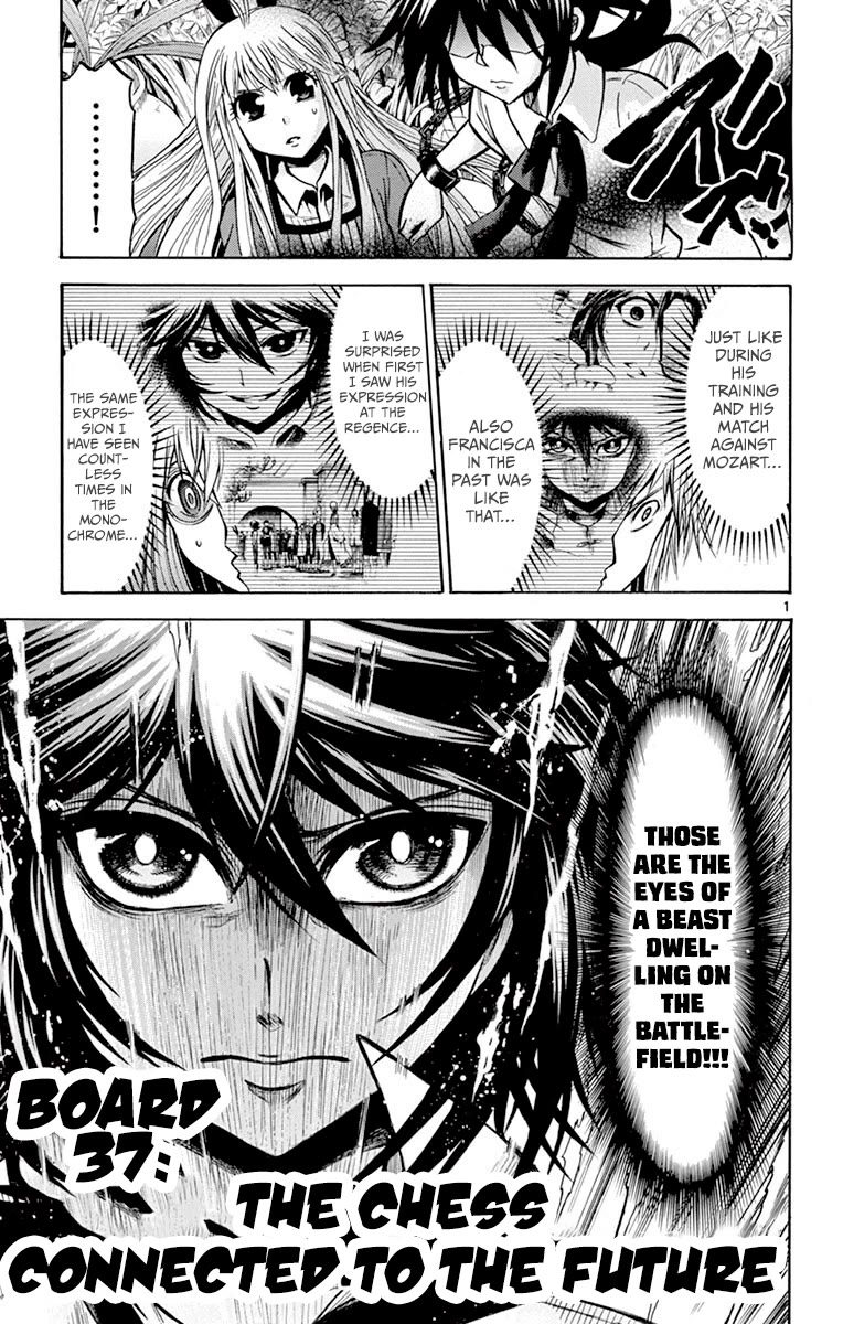 Chrono Monochrome Chapter 37 page 1 - Chapter 37: The Chess Connected to the Future