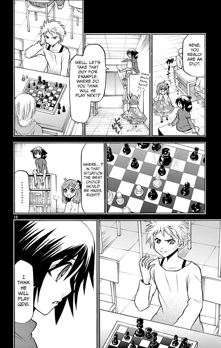 Chrono Monochrome Chapter 37 page 12 - Chapter 37: The Chess Connected to the Future