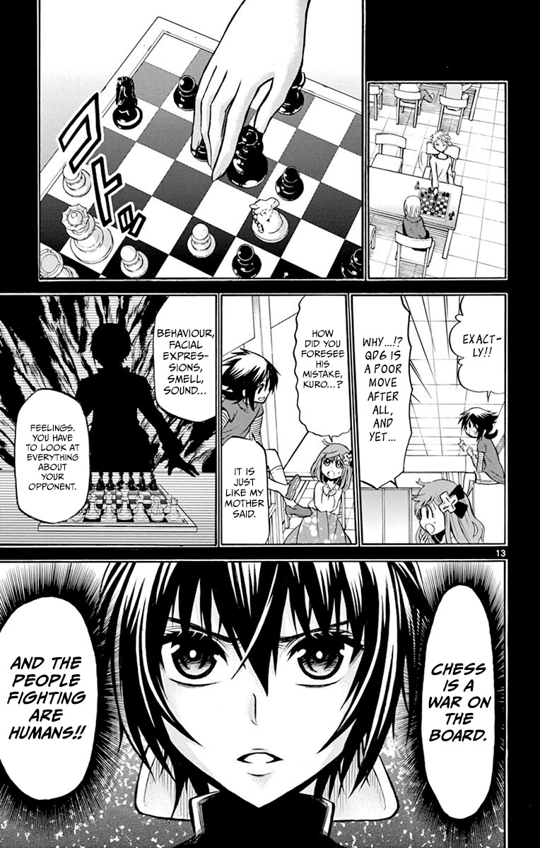 Chrono Monochrome Chapter 37 page 13 - Chapter 37: The Chess Connected to the Future