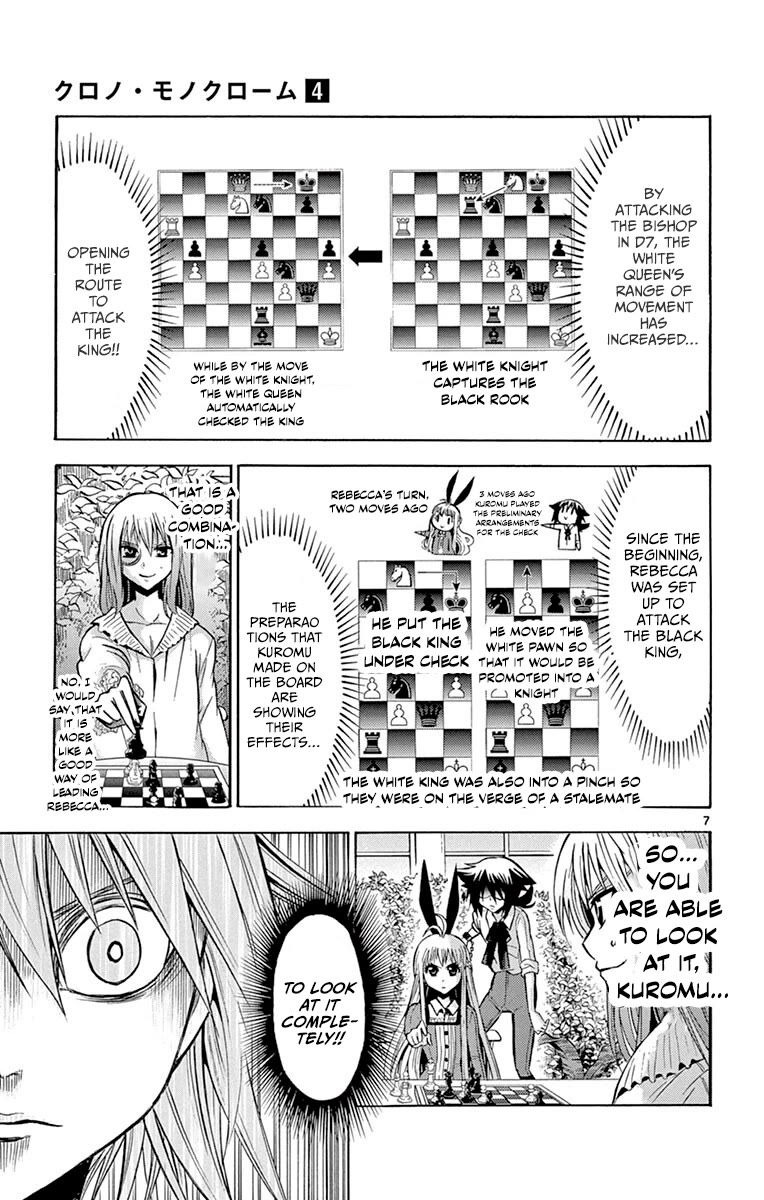 Chrono Monochrome Chapter 37 page 7 - Chapter 37: The Chess Connected to the Future