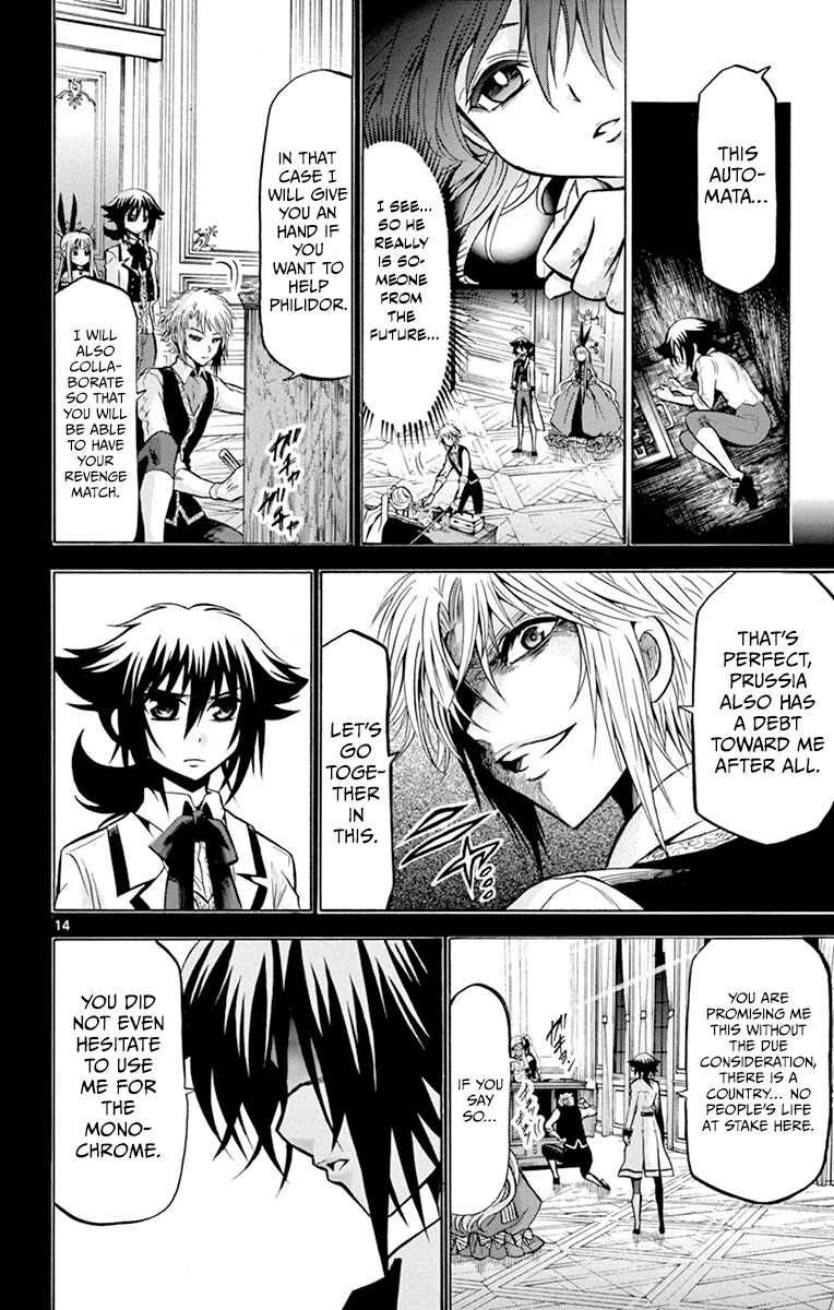 Chrono Monochrome Chapter 40 page 14 - Chapter 40: The Representative who puts his life on the Line