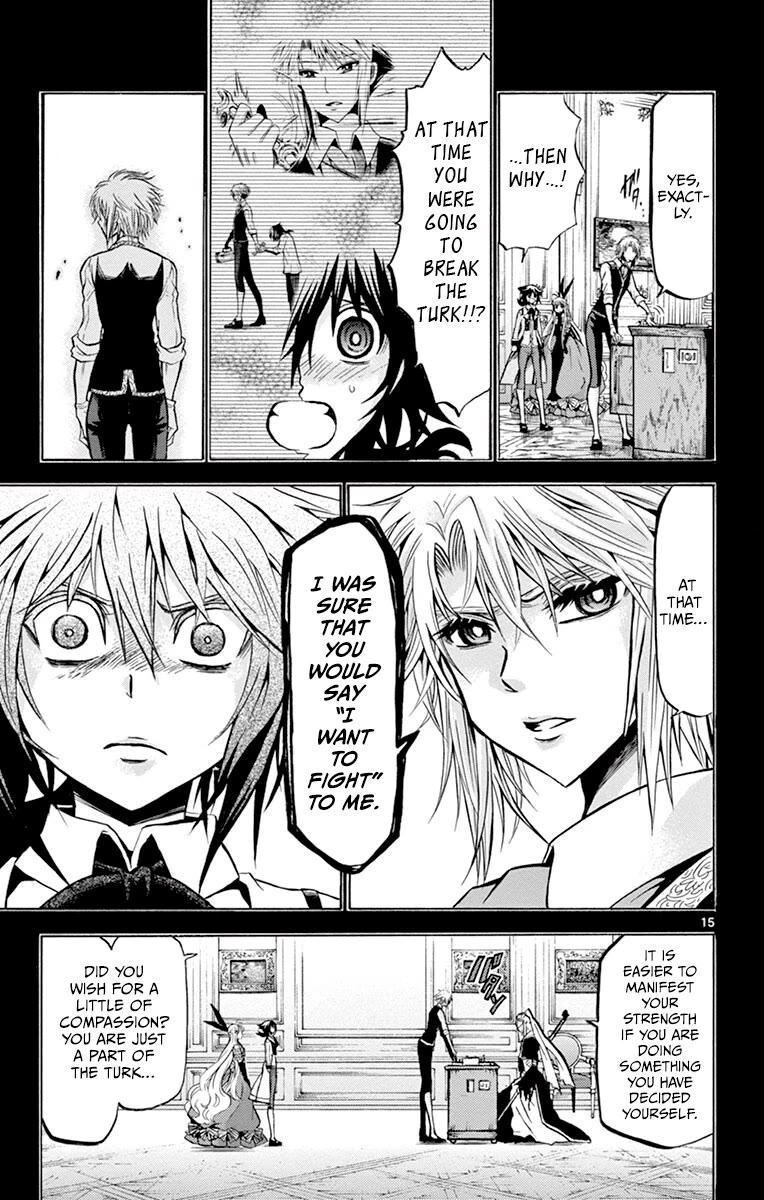 Chrono Monochrome Chapter 40 page 15 - Chapter 40: The Representative who puts his life on the Line