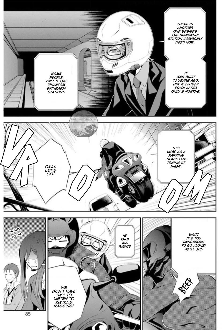 Chronos - Jiseidai Hanzai Jouhoushitsu Chapter 16 page 19 - Chapter 16: Flat-out run
