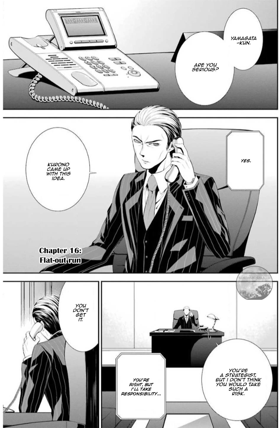 Chronos - Jiseidai Hanzai Jouhoushitsu Chapter 16 page 3 - Chapter 16: Flat-out run