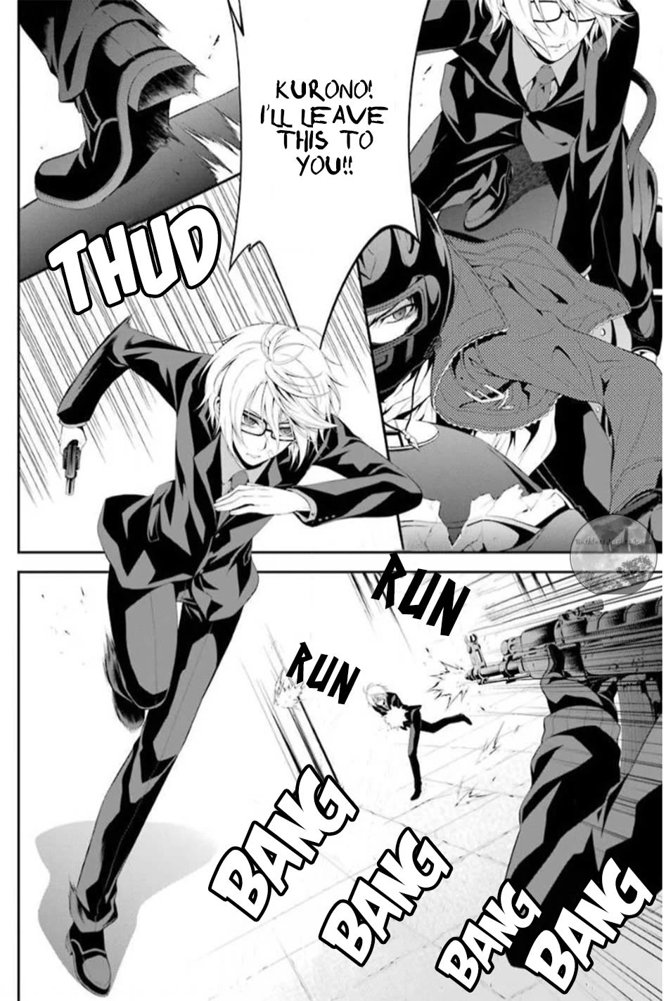 Chronos - Jiseidai Hanzai Jouhoushitsu Chapter 16 page 34 - Chapter 16: Flat-out run
