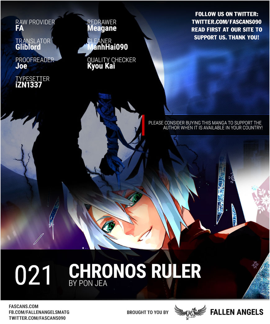 Chronos Ruler Chapter 21 page 1 - Chapter 21 : Mina's Spell