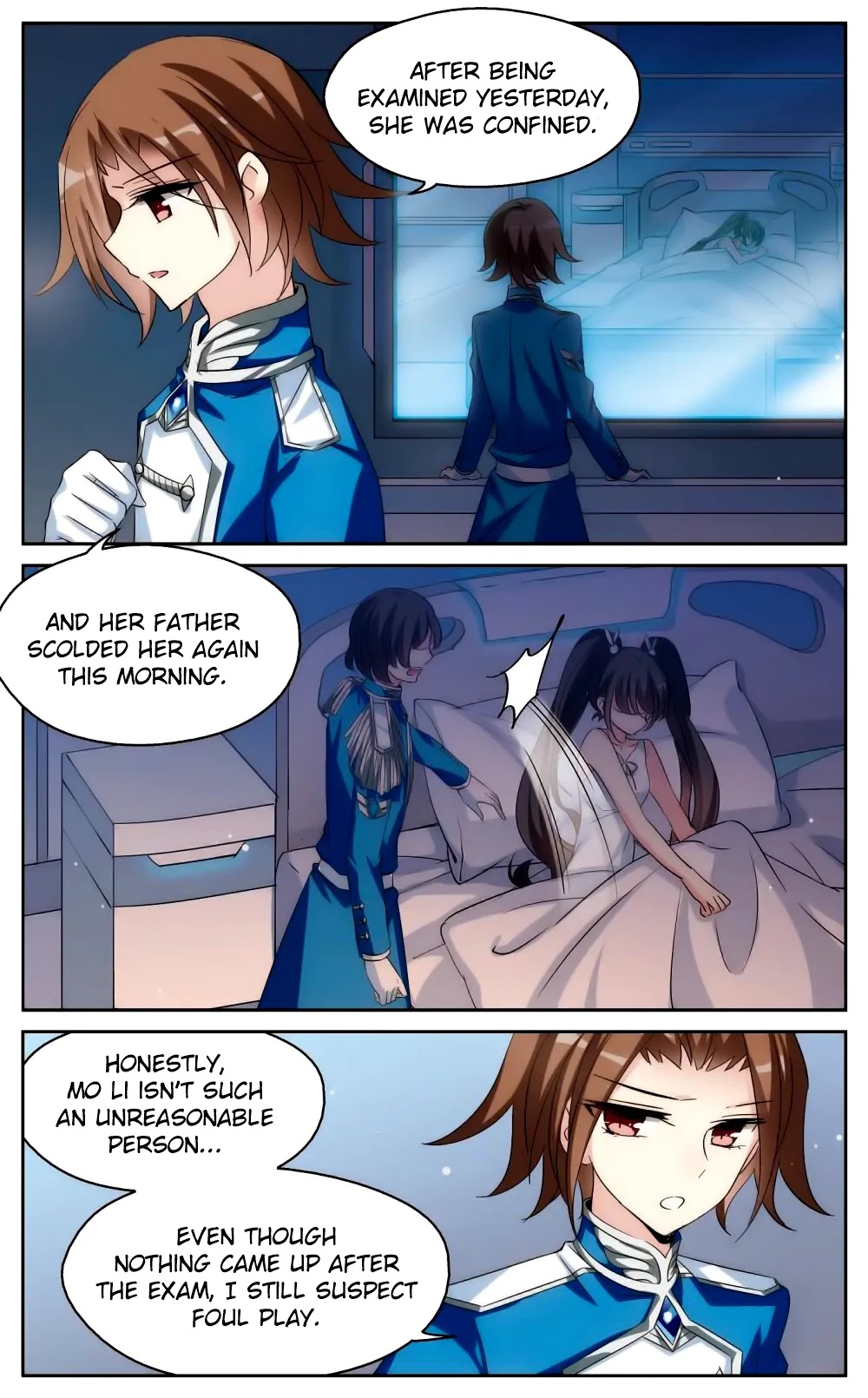 Chuan Yue Xi Yuan 3000 Hou Chapter 185 page 6 - Chapter 185: Departure and Consolation