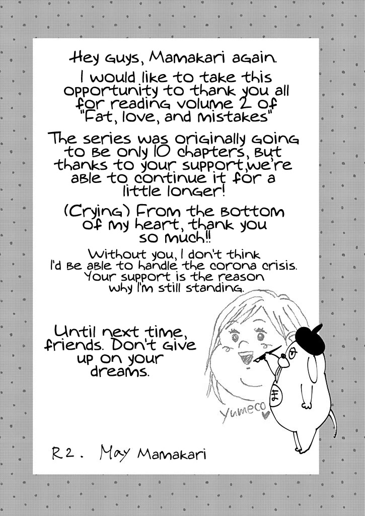 Chubby, Love and Mistakes! Chapter 10.5 page 1 - Chapter 10.5: Extra