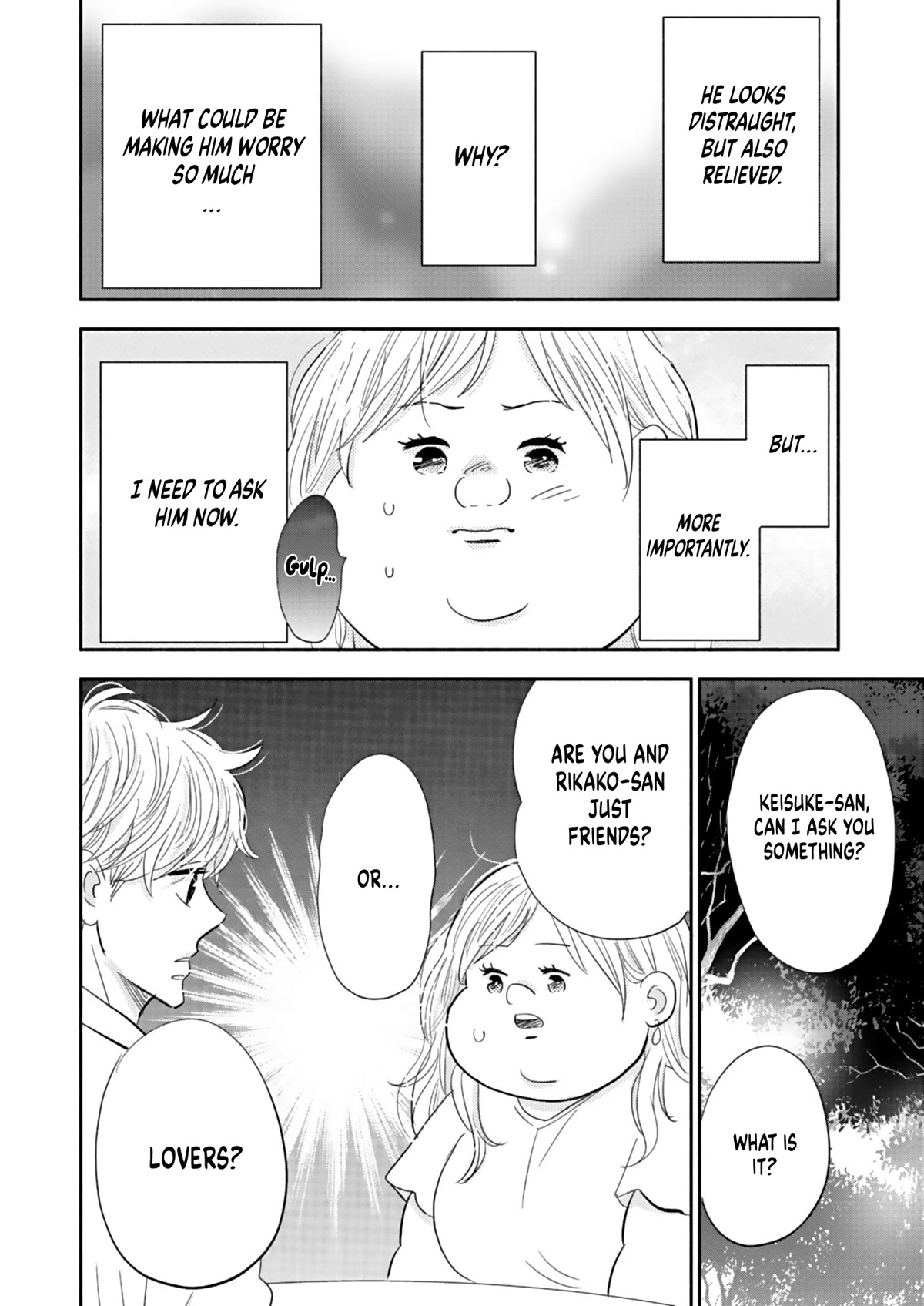 Chubby, Love and Mistakes! Chapter 19 page 22 - Chapter 19: She's just a friend, really.