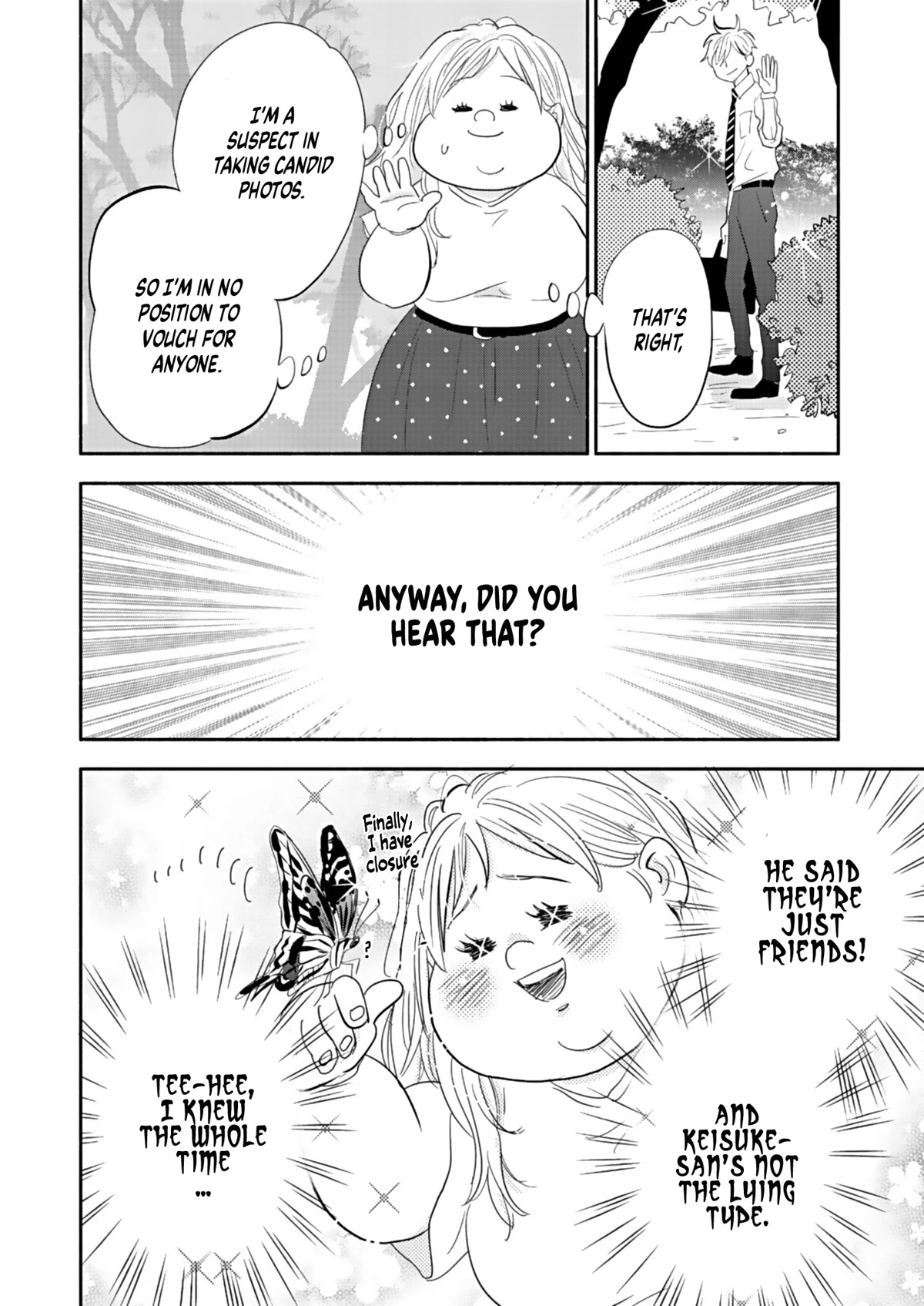 Chubby, Love and Mistakes! Chapter 19 page 28 - Chapter 19: She's just a friend, really.