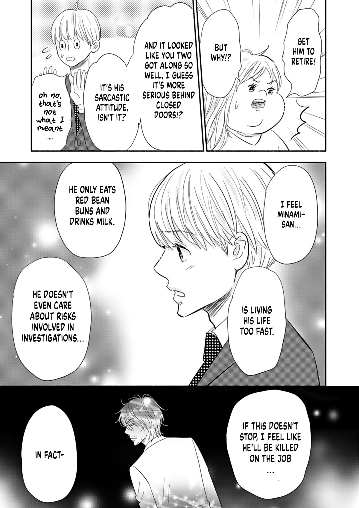 Chubby, Love and Mistakes! Chapter 20 page 11 - Chapter 20: Minami doesn't want to live anymore