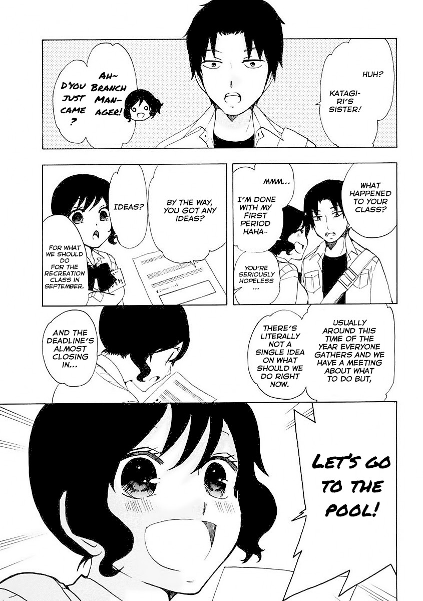 Chuusotsu Worker kara Hajimeru Koukou Seikatsu Chapter 11 page 19 - Chapter 11: Koizumi Branch Swim Meet