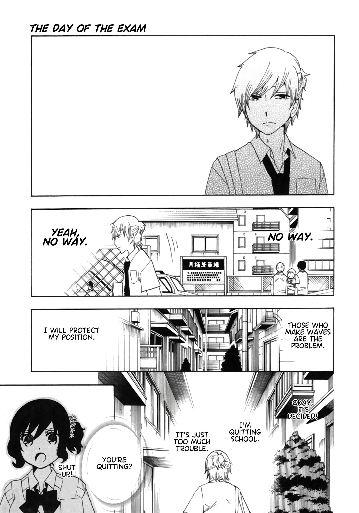 Chuusotsu Worker kara Hajimeru Koukou Seikatsu Chapter 13 page 25 - Chapter 13: The day of the exam