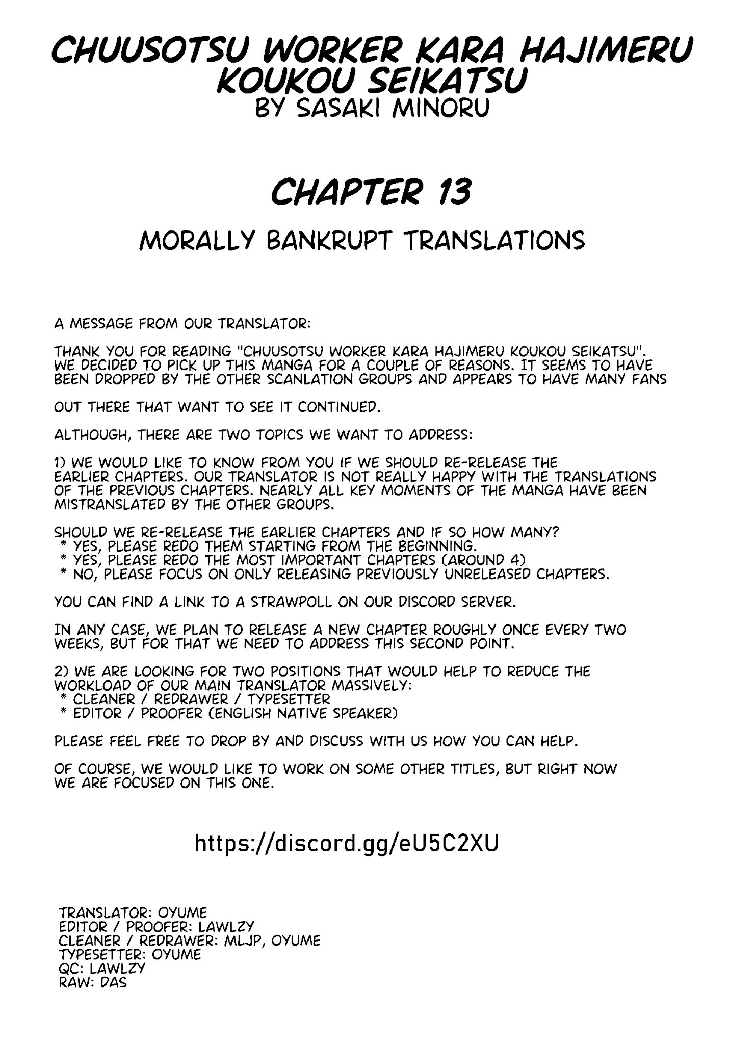 Chuusotsu Worker kara Hajimeru Koukou Seikatsu Chapter 13 page 43 - Chapter 13: The day of the exam