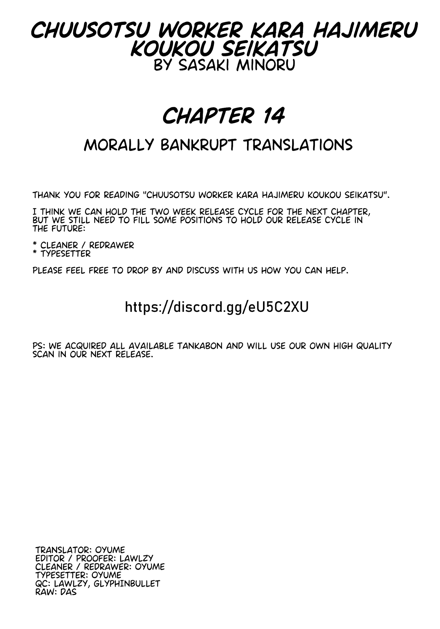 Chuusotsu Worker kara Hajimeru Koukou Seikatsu Chapter 14 page 39 - Chapter 14: Cultural festival (Preparation 1)