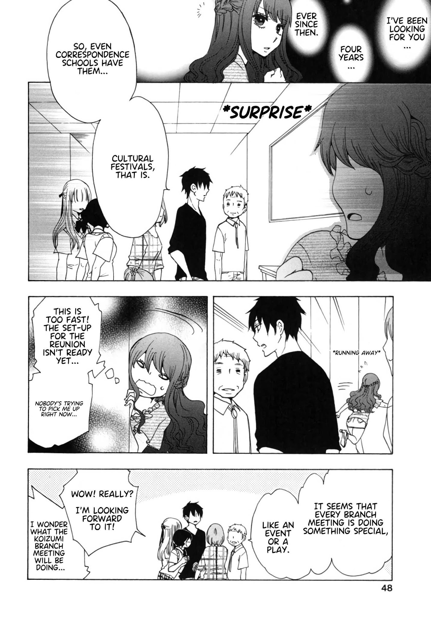 Chuusotsu Worker kara Hajimeru Koukou Seikatsu Chapter 14 page 8 - Chapter 14: Cultural festival (Preparation 1)